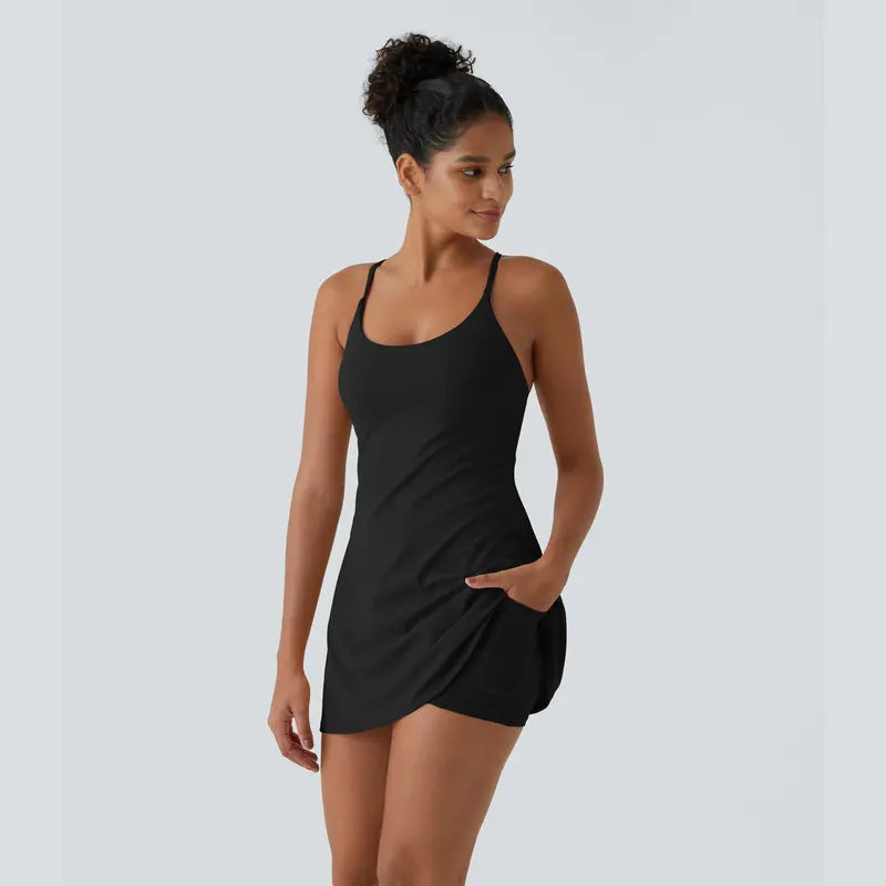 🔥Limited Time Offer Ends Soon | Cozy Backless Relax-fit Dress