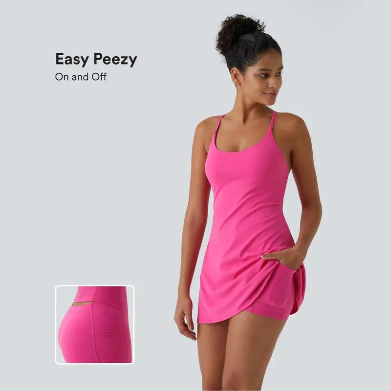 🔥Limited Time Offer Ends Soon | Cozy Backless Relax-fit Dress